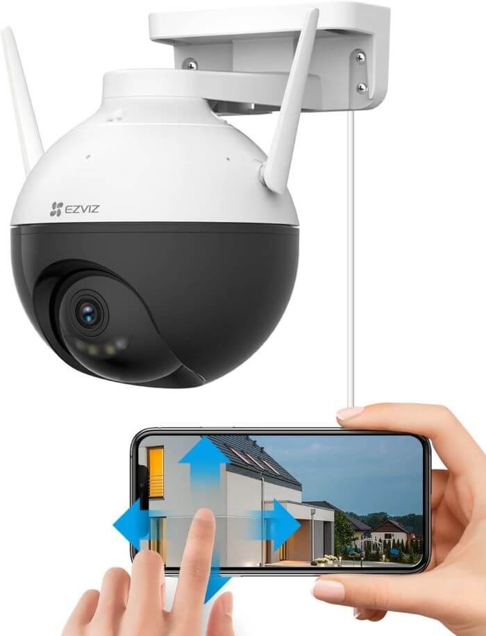EZVIZ 4MP WLAN IP PT Ueberwachungskamera