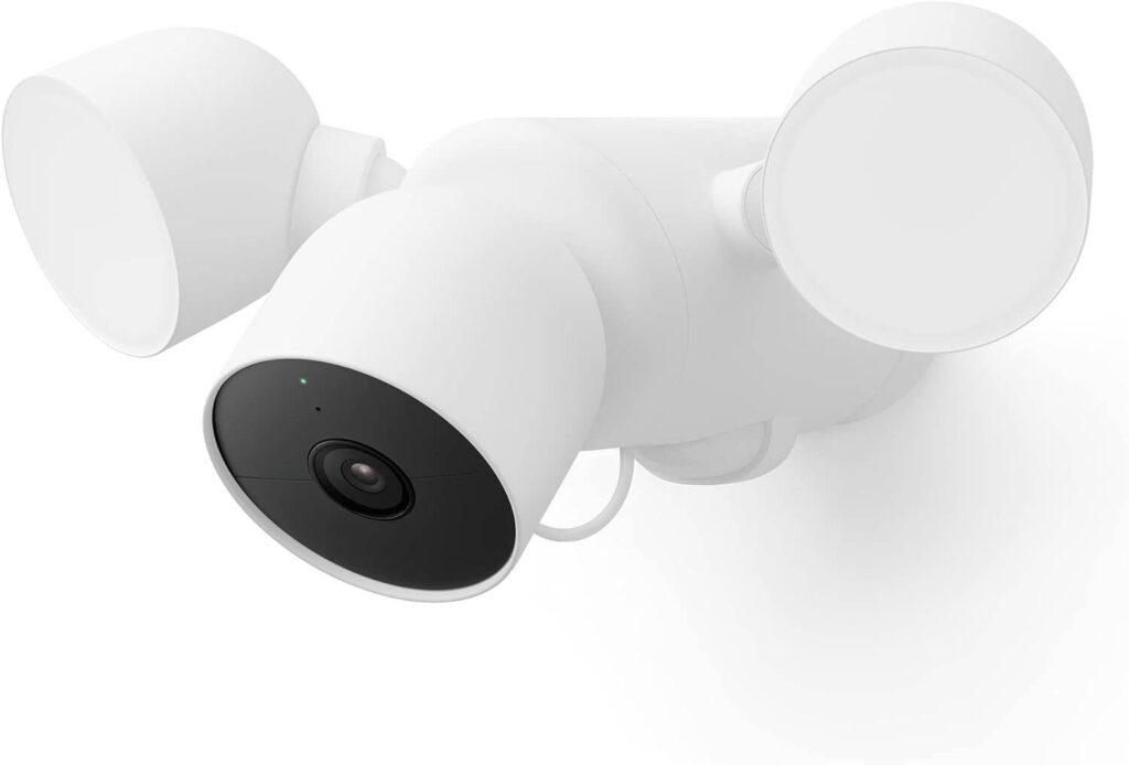 Google Nest Cam mit Flutlicht