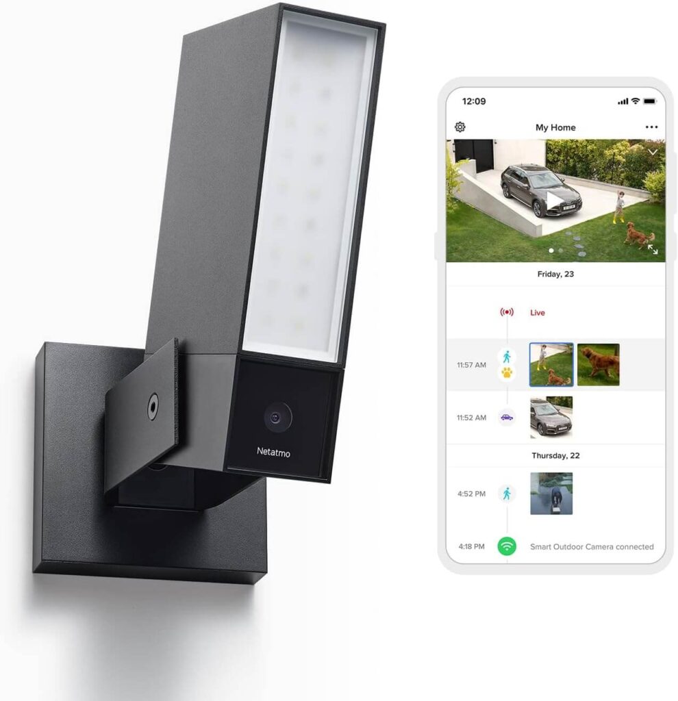 Netatmo Smarte Ueberwachungskamera ohne Sirene