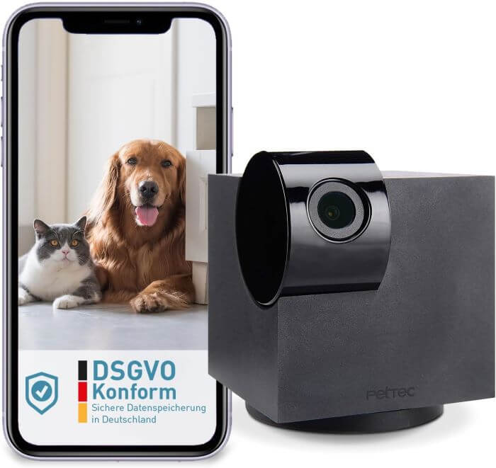 PetTec Cam 360 Haustierkamera mit App
