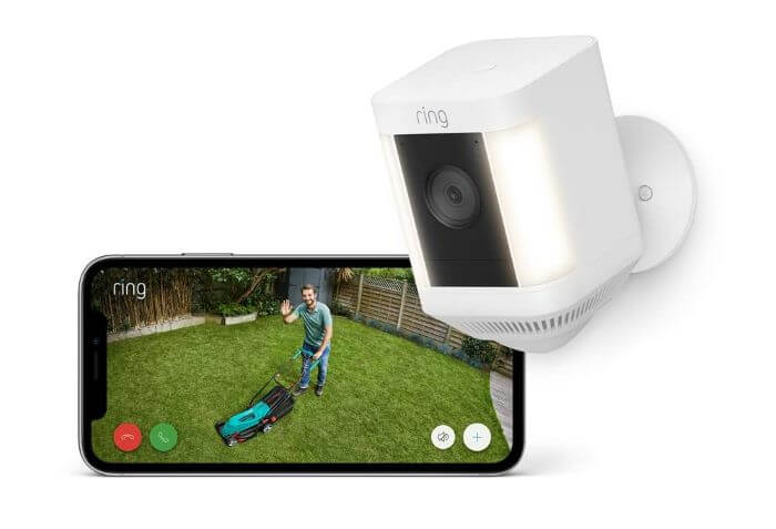 Ring Spotlight Kamera Plus Akku