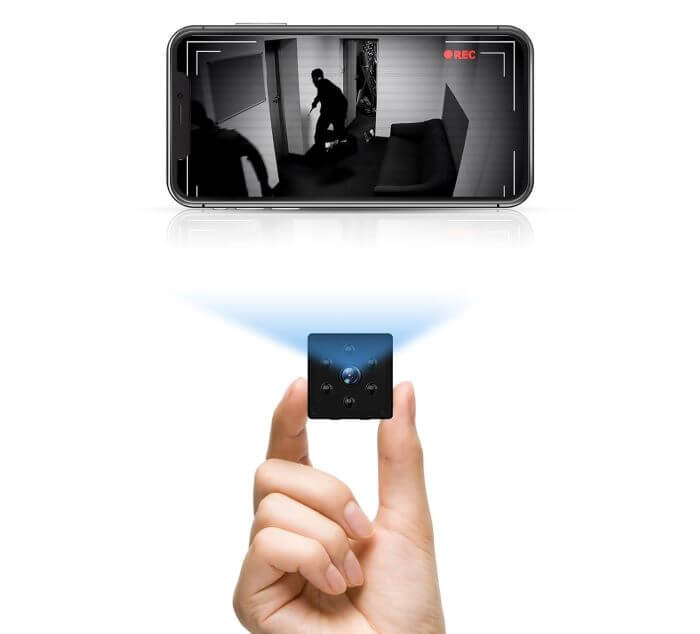 IRIPLEZO Mini Kamera 4K