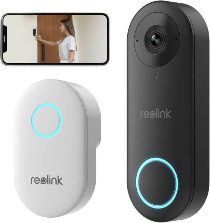 Reolink Video-Tuerklingel mit Chime